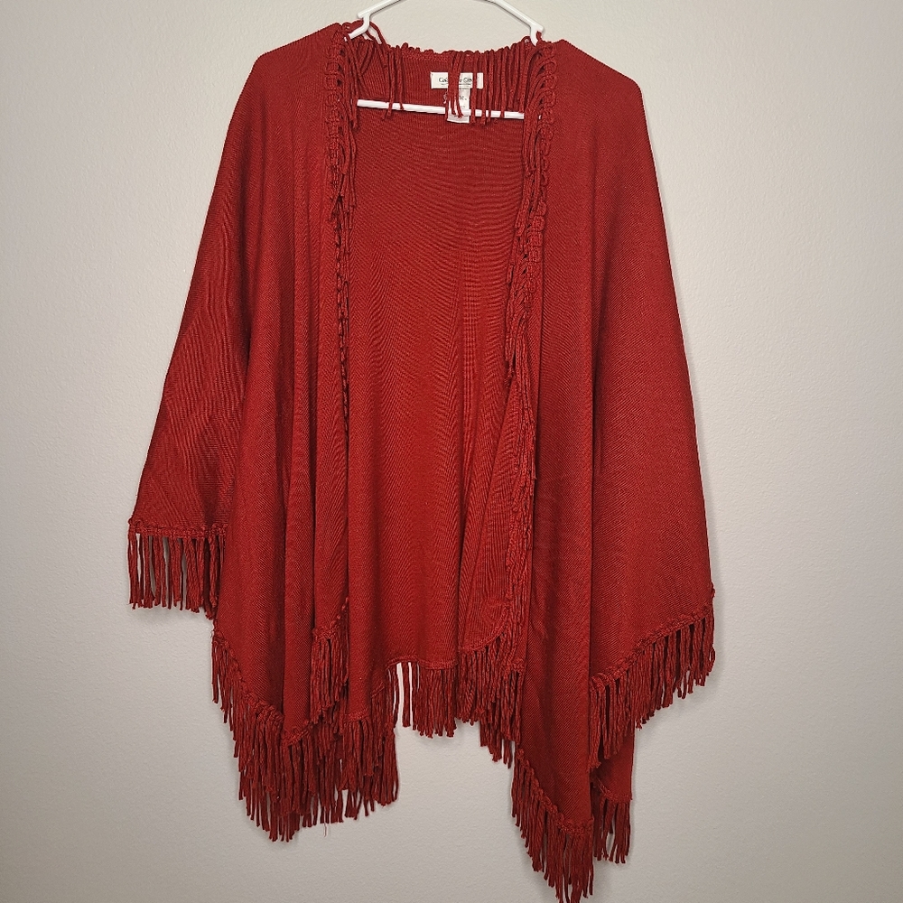 COLDWATER CREEK - Red Shawl